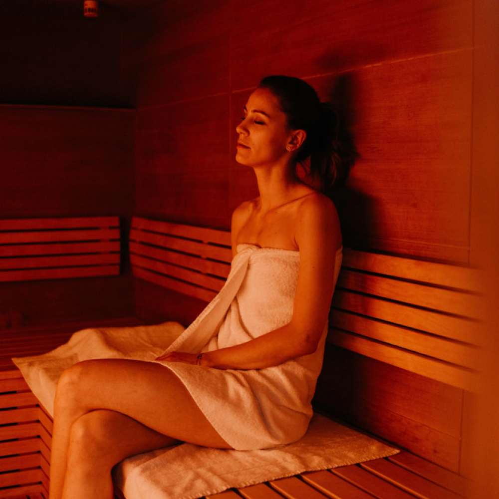 Sauna at KB Esthetic Spa Inc. in Dalton, GA