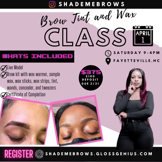 Brow Tint And Wax Training