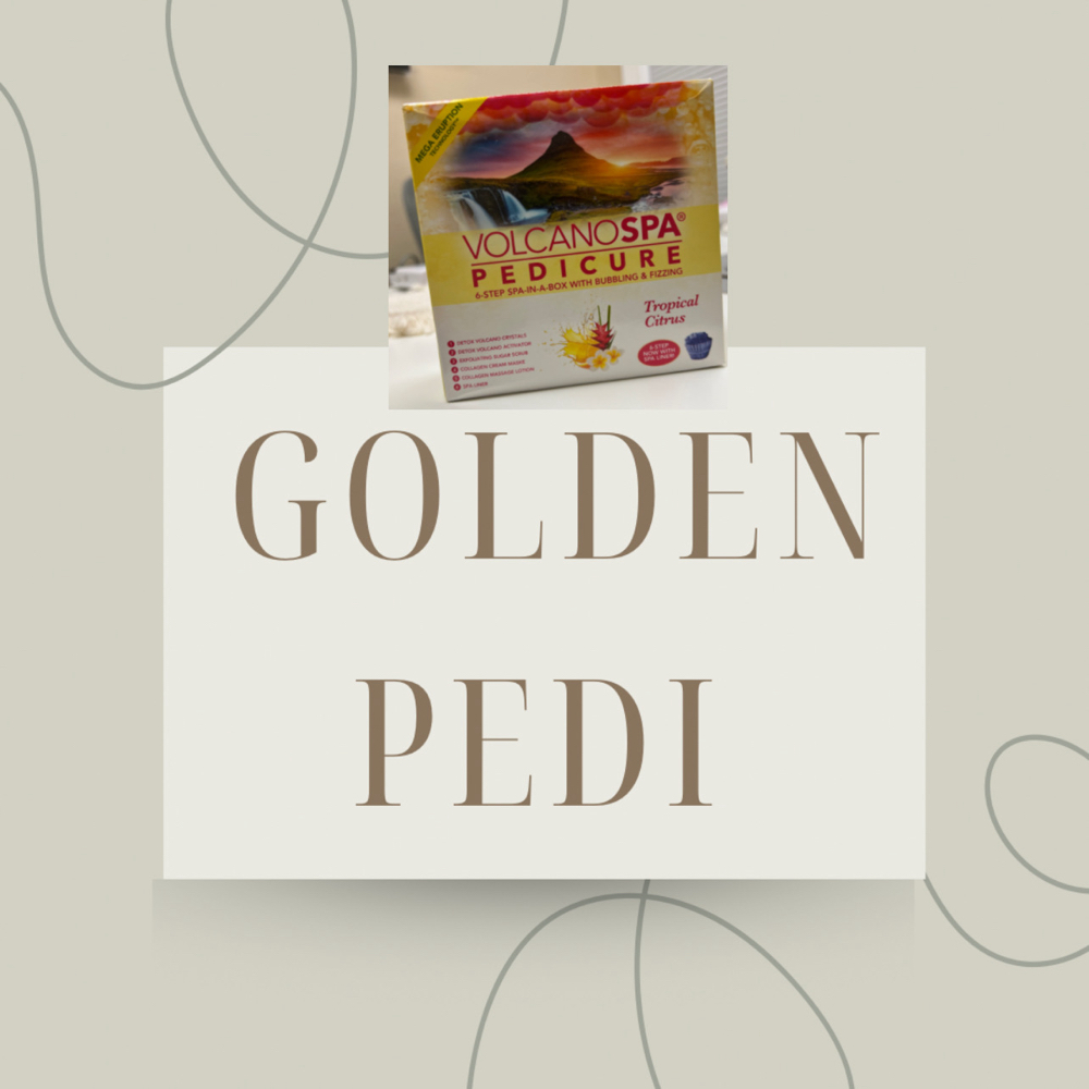 Volcano Golden Pedi