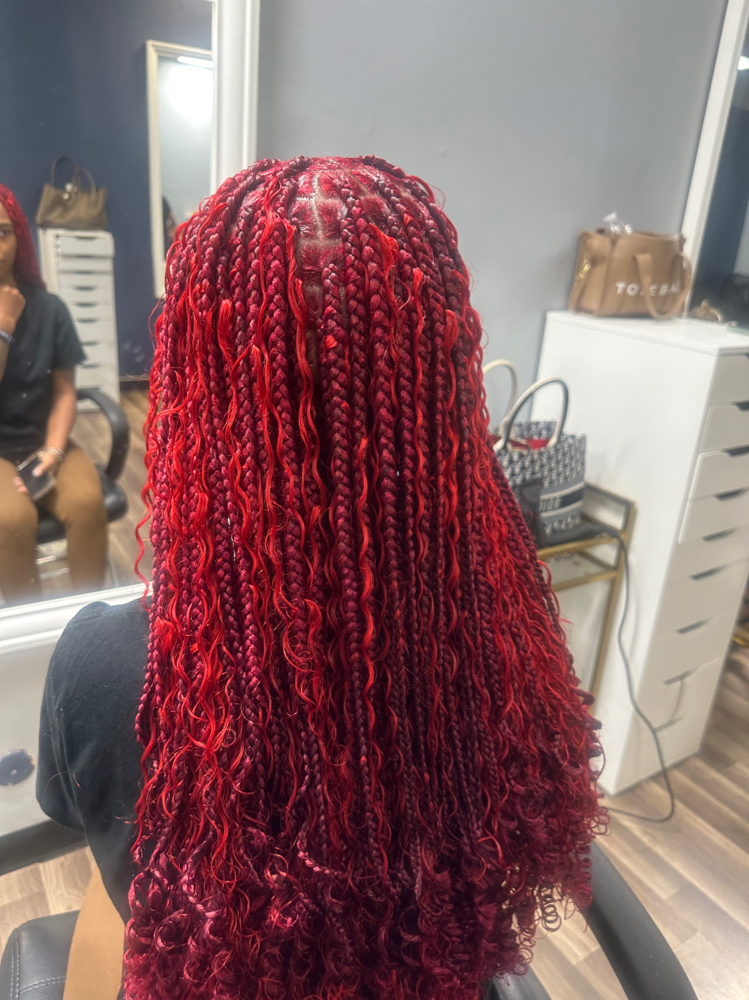 Small Knotless Braids
