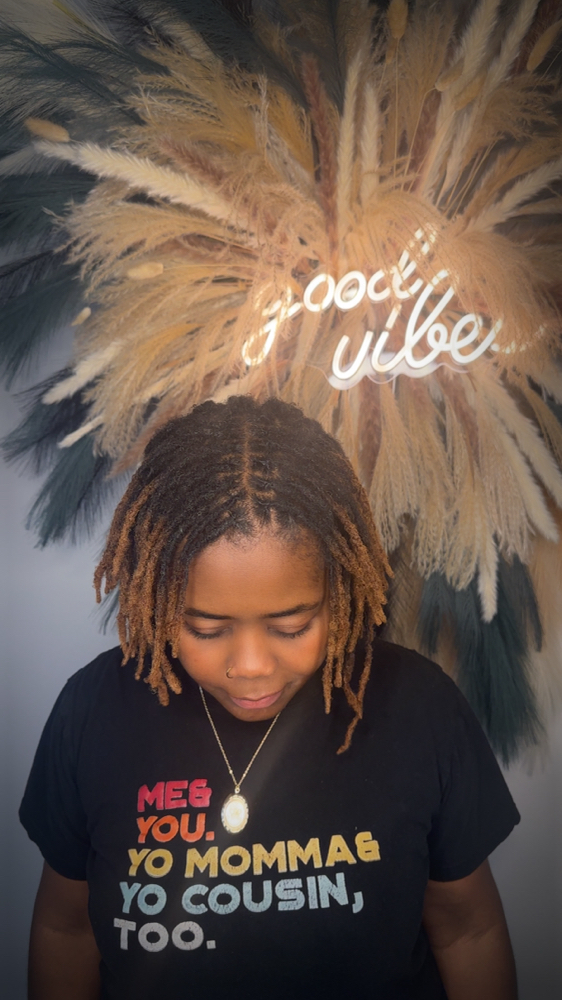 Traditional locks Retight at Slay Girl Sisterlocks®️by Natasha in Alvarado, TX