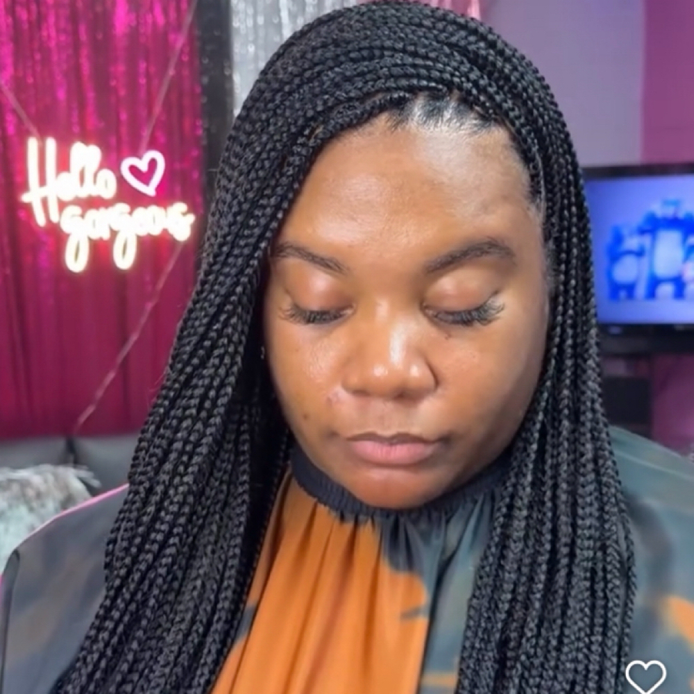 Extra Small Knotless Braids at Weaves On Wheels in Pittsburgh, PA