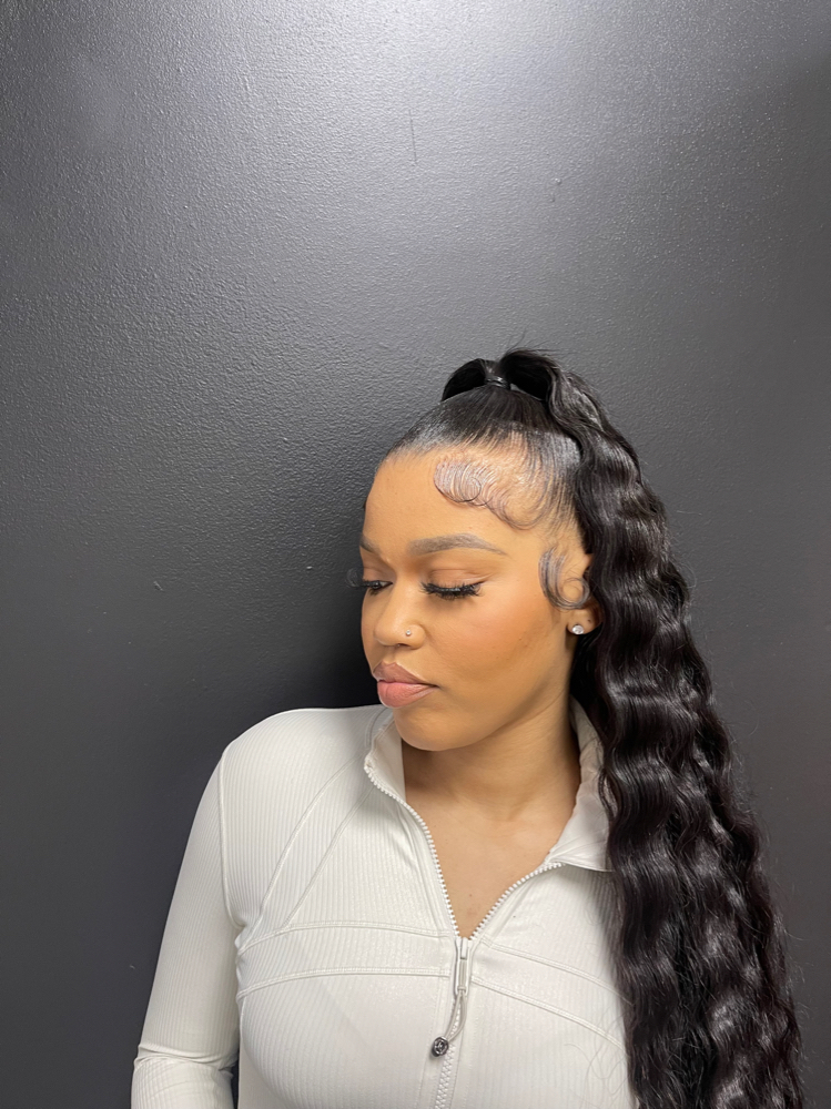 1 Inside Pony Up/down at Hair Styles By Madi in Oakpark, MI