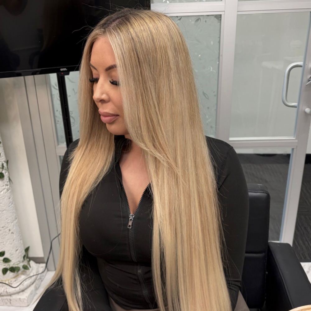 Partial Blonding at Angel The Hair God in San Jose, CA