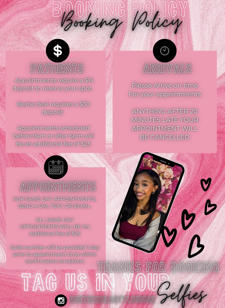 SIGNATURE GLAM - SUNDAY APPTS at QuetiesBeauty in Acworth, GA