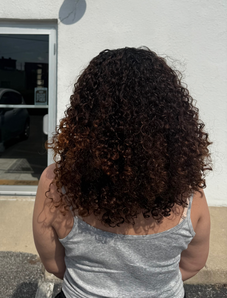 Curly Dry Haircut