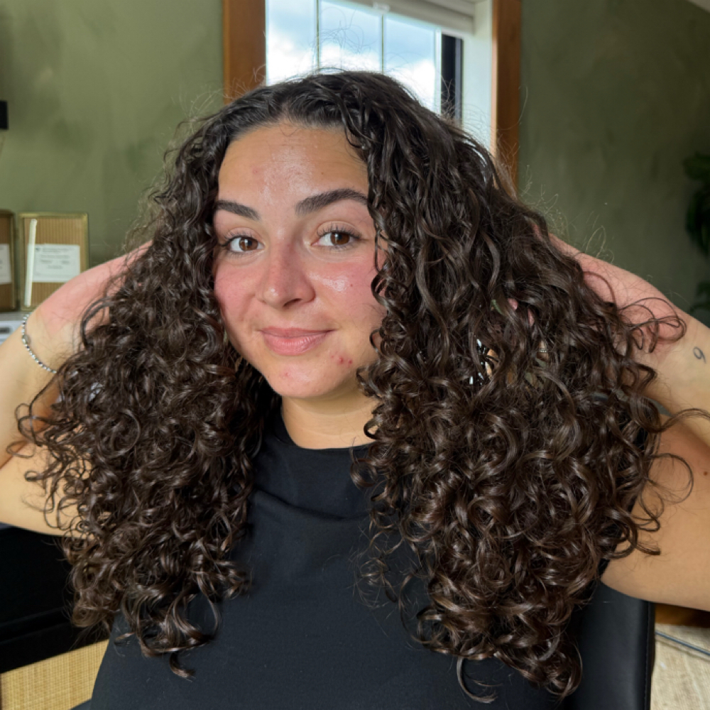Curly Dry Haircut at The Curly Girl in Greenwood, IN