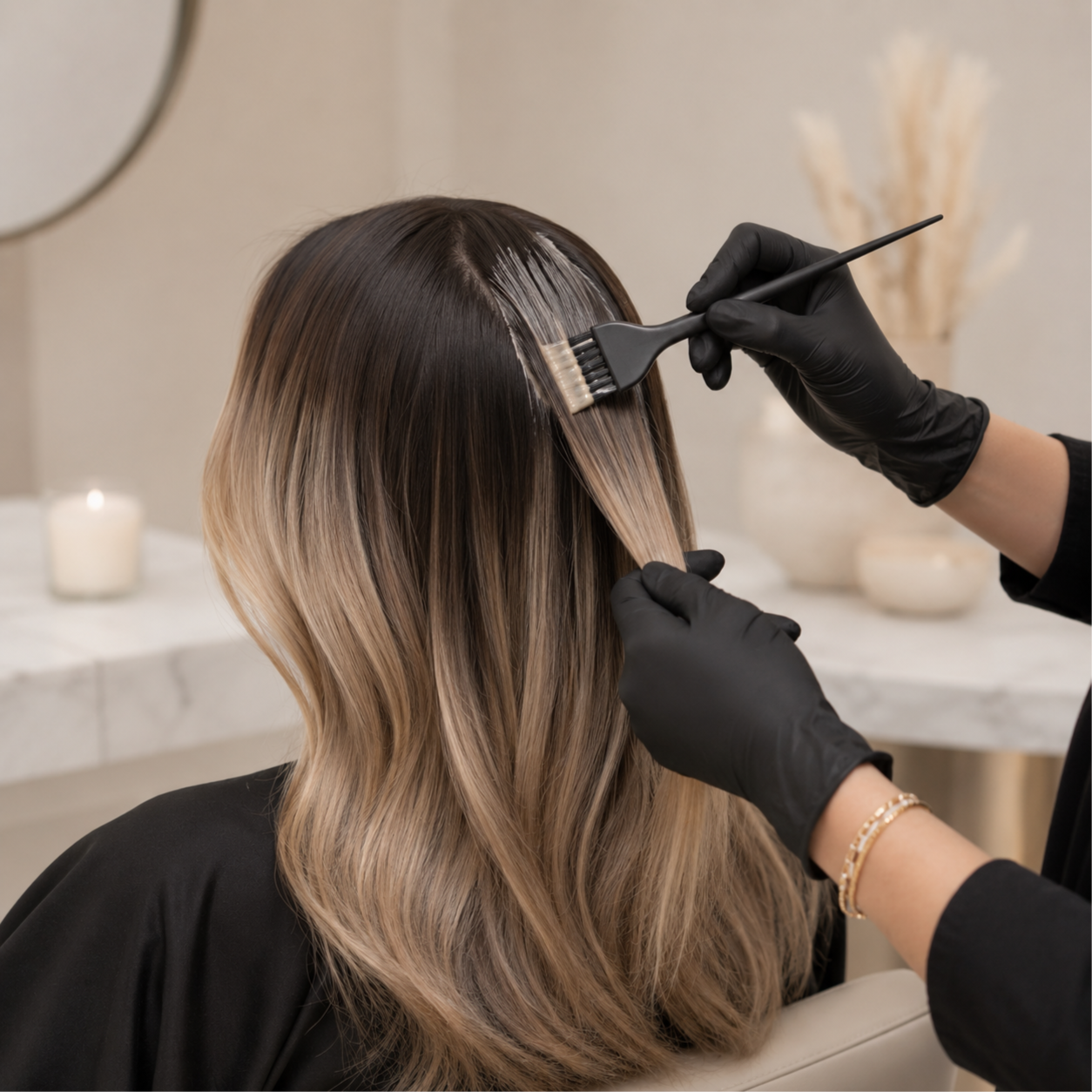 Color Correction at Natural Hair Center in Aventura, FL