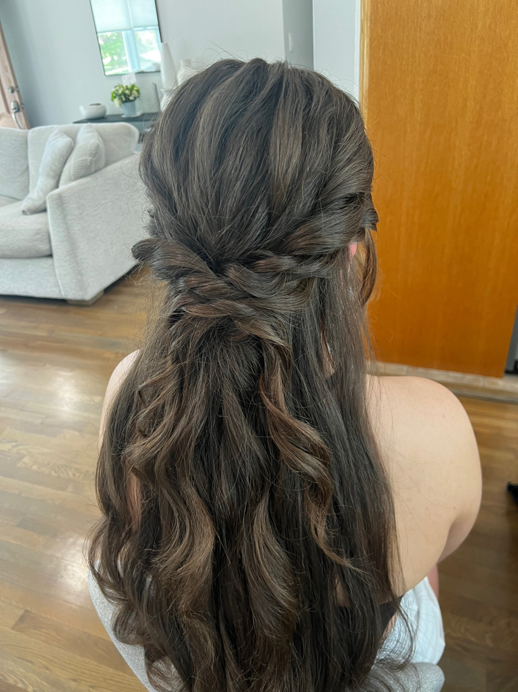 Updo or Half-do