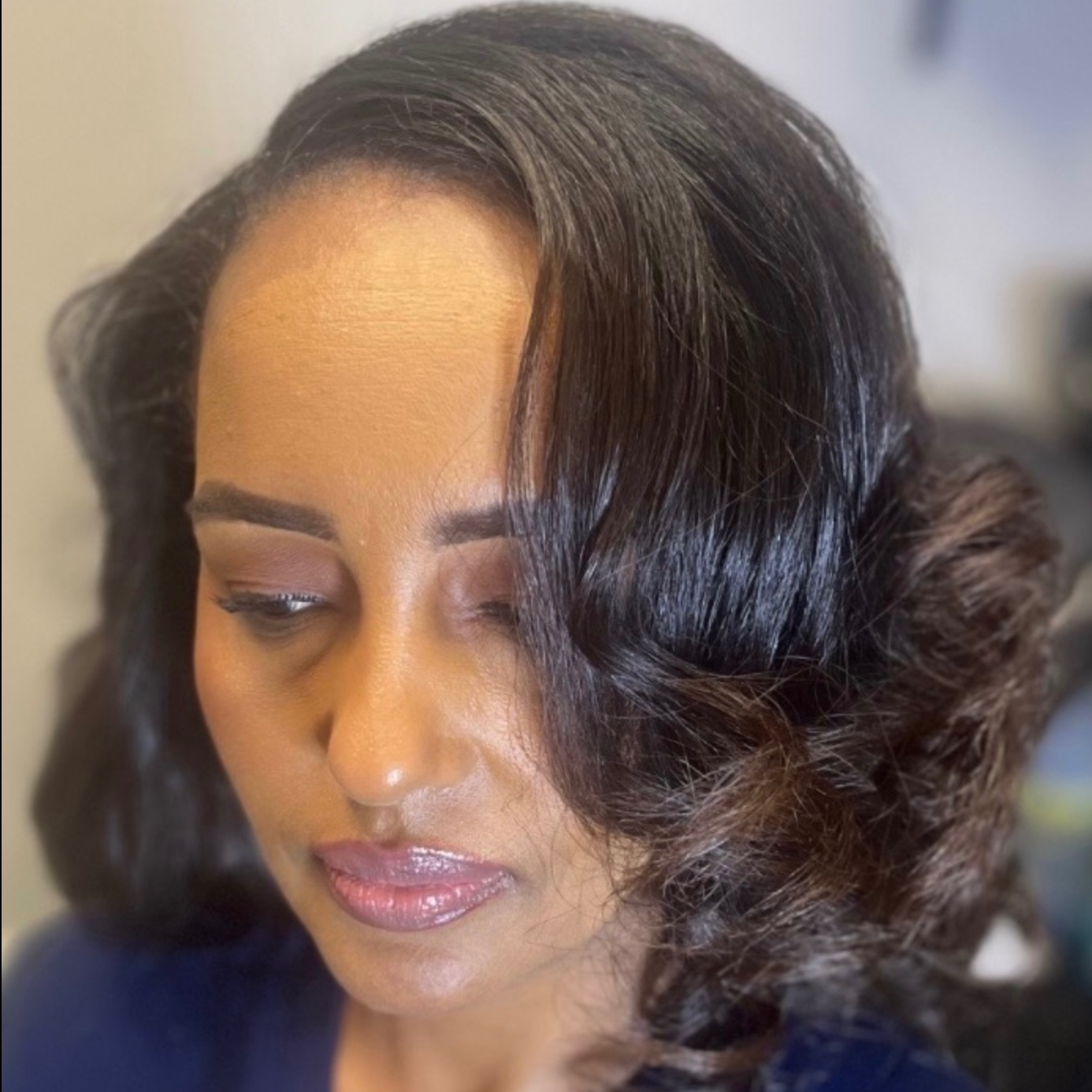 The Signature Silk Press at The Hair Length Studio in Plano, TX