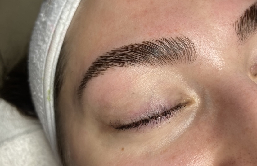 Eyebrow Lamination and Tint