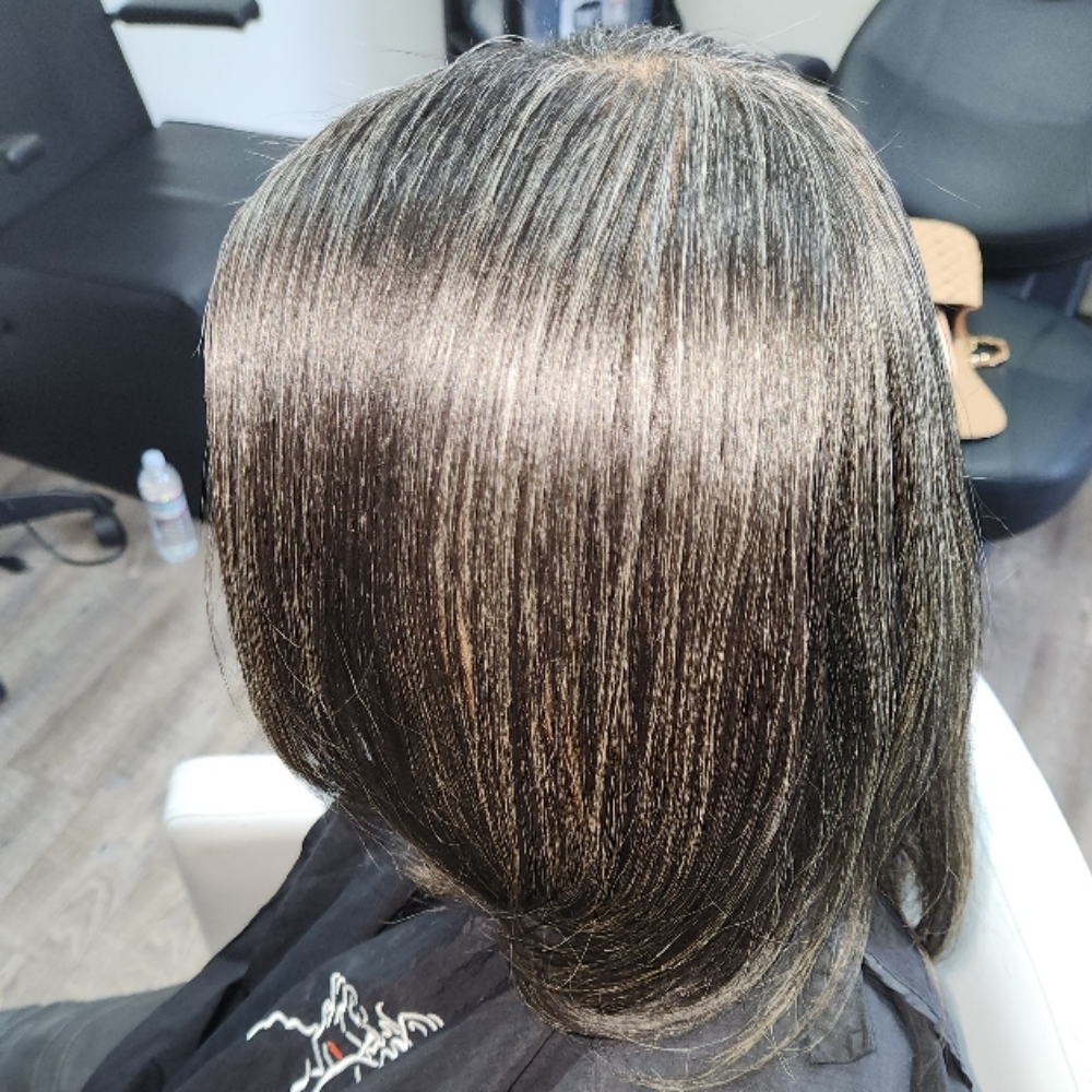 Blow Out/silk Press at Hidden Jewels in Fayetteville, NC