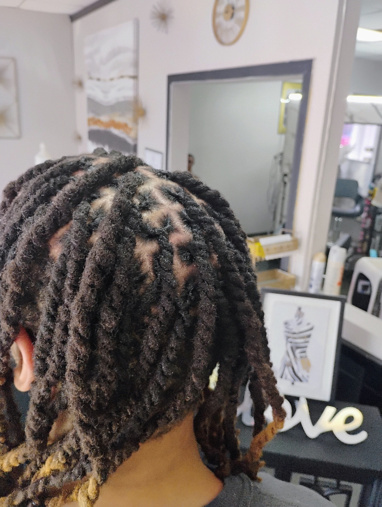 Loc Retwist Combo service