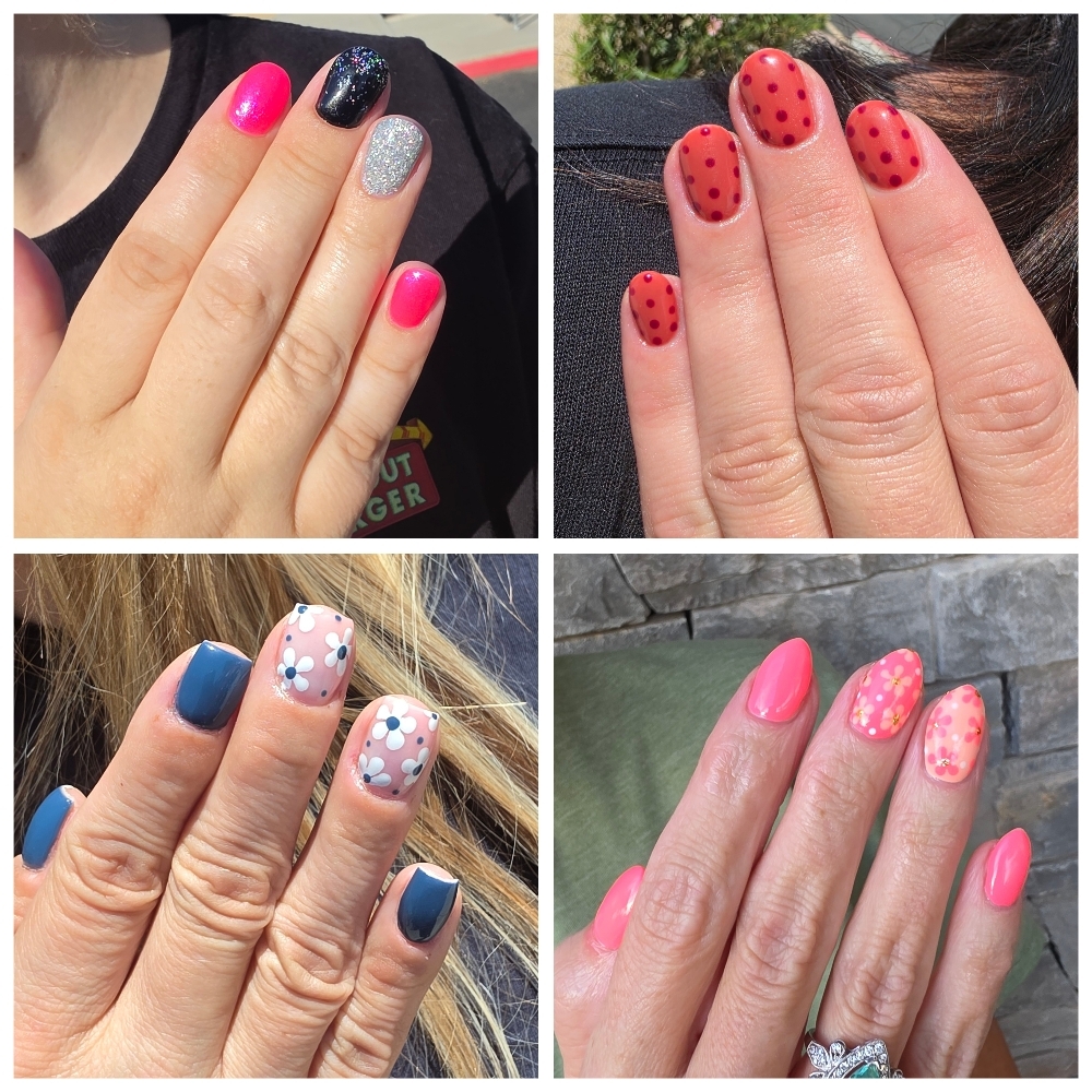 Minimal Nail Art at Desert Canvas Studio LLC in Glendale, AZ
