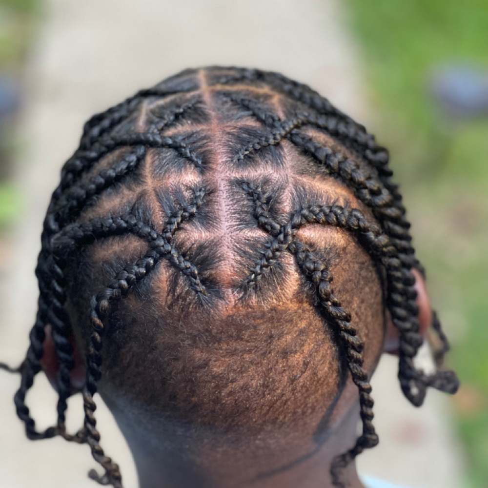 Men's Cornrows Braids at Picturesque Hair in Pittsburgh, PA