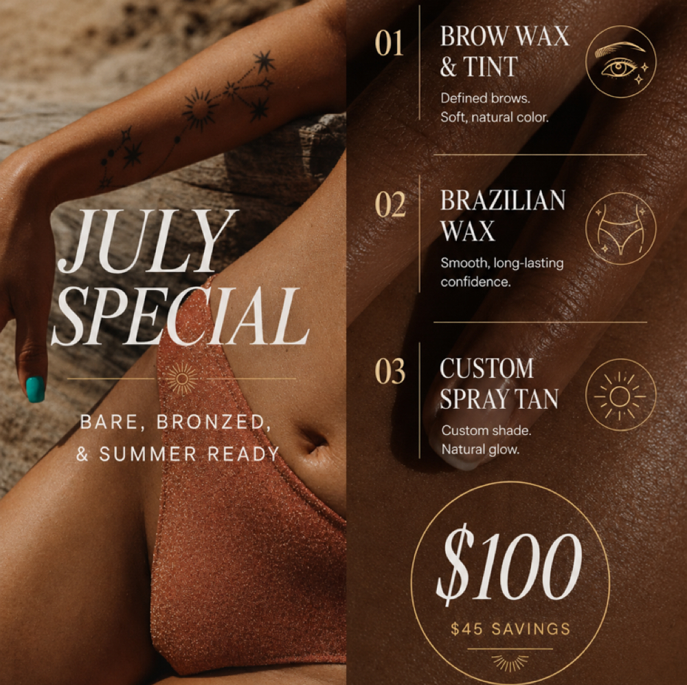 JULY SPECIAL at Bare Down There in Fort Collins, CO