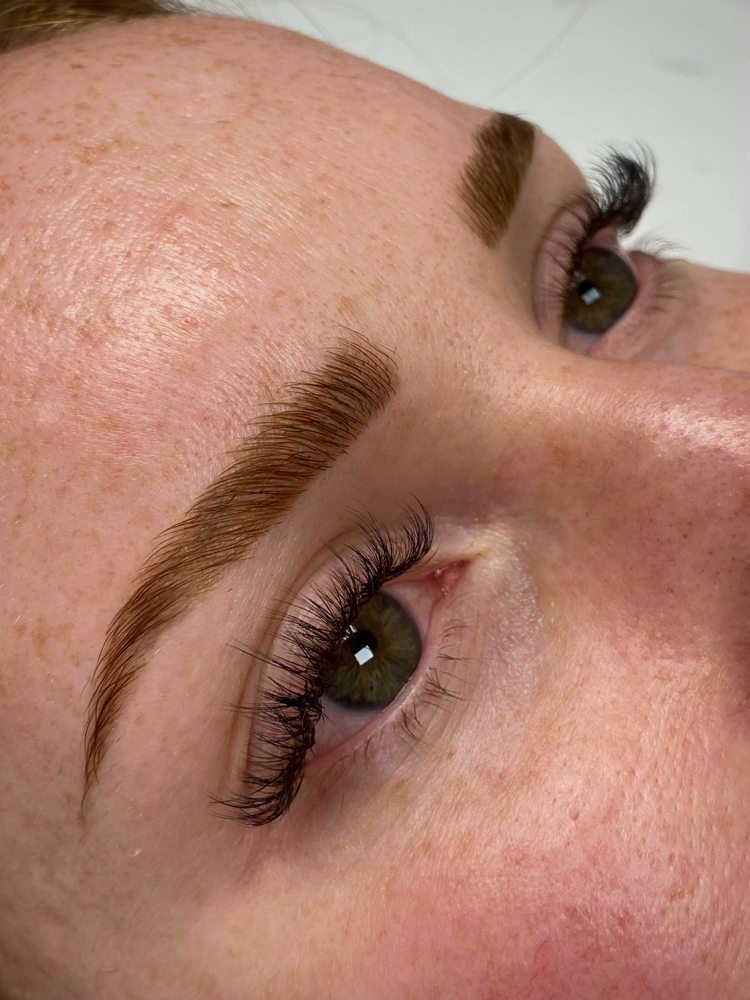 Brow Lamination And Tint