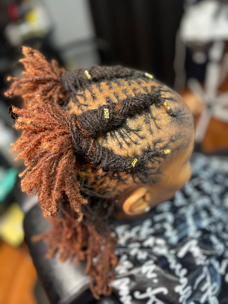 Micro Loc/Sister Loc Retwist at Xtraglazed Therapies and Locs in Richmond, VA