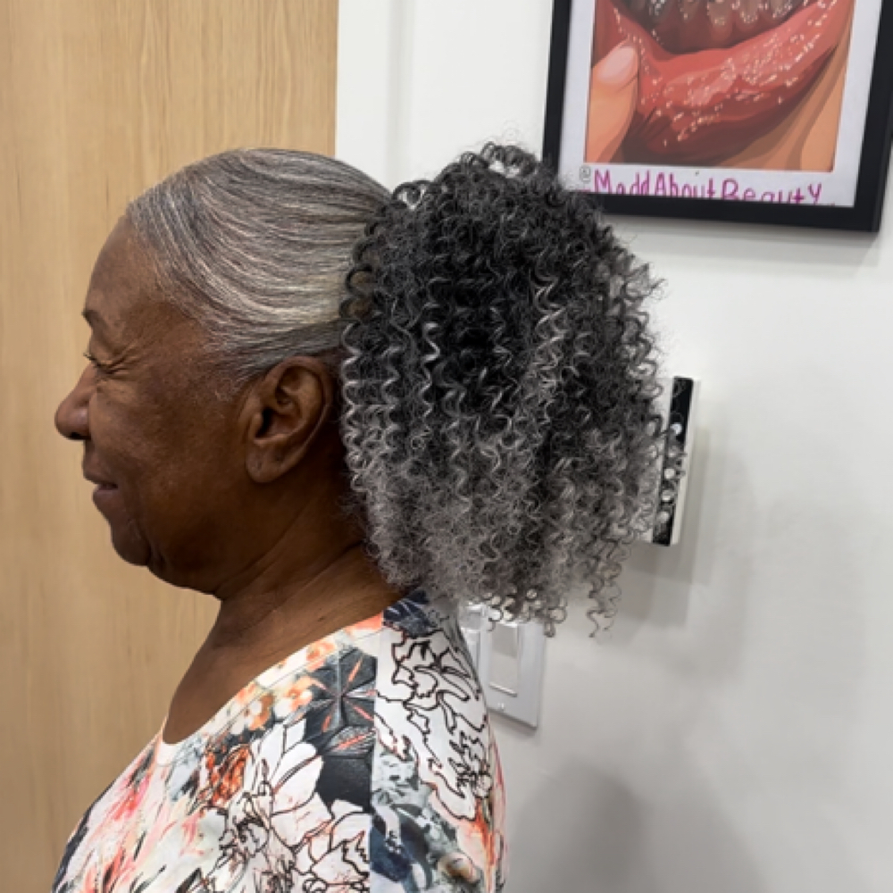 Updo Hair Style -Add On at Madd About Beauty in Belleville, MI