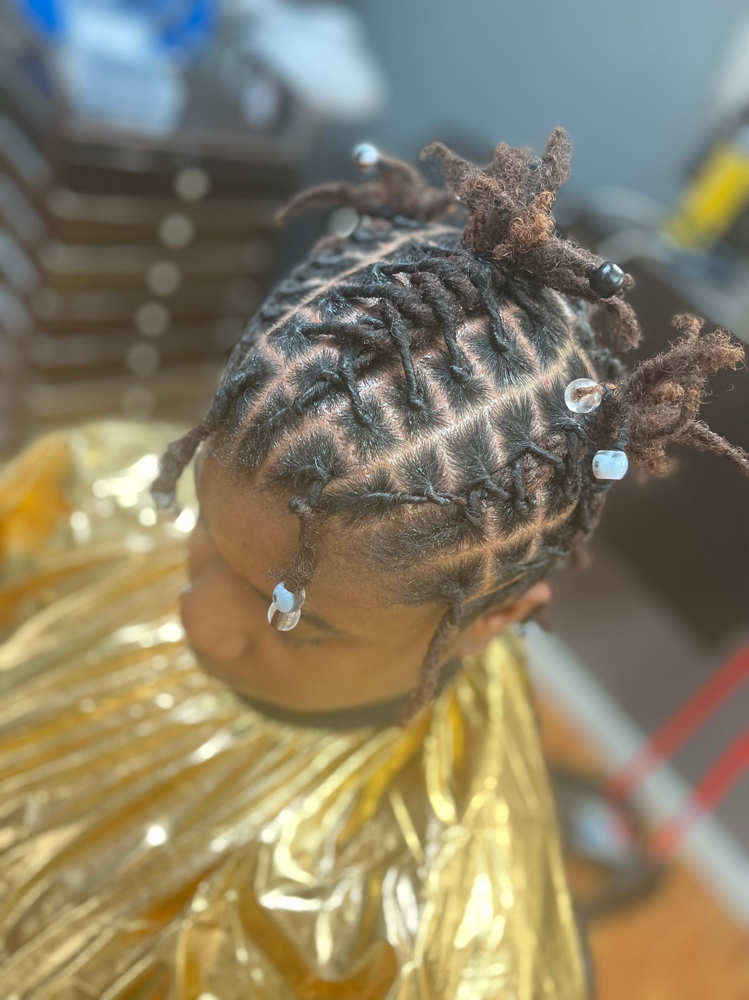 Micro Loc Retwist & Simple Style