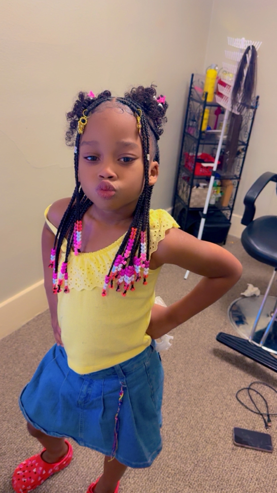 Kids Free Style Braids 9-under at Hair By Niecey in Milwaukee, WI