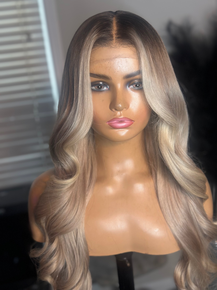 Blonde Reverse Balayage at Eddyscizzorhandz in Atlanta, GA