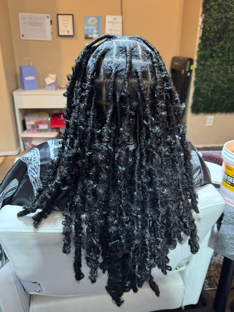Medium Butterfly Or Faux Locs