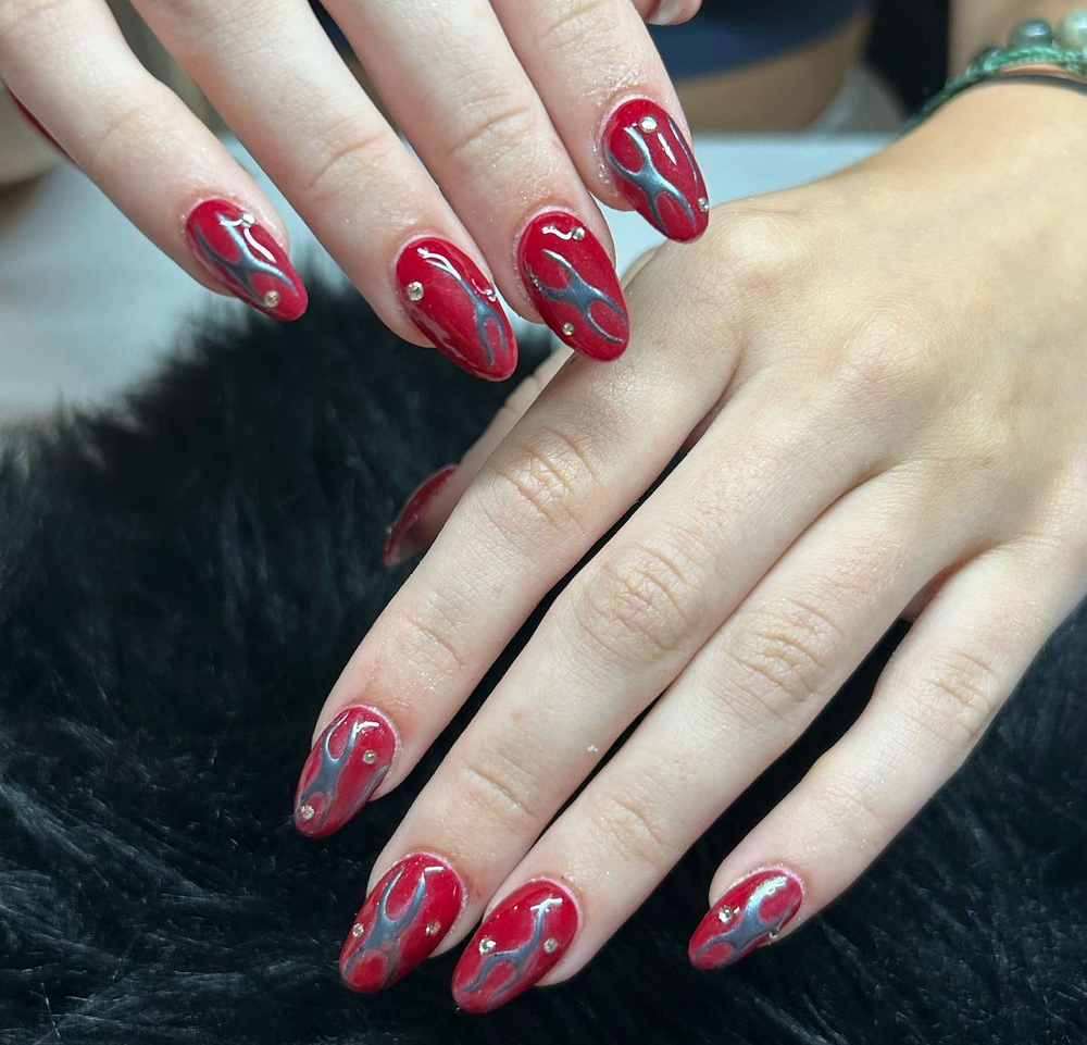 Simple Nail Art (all Nails)