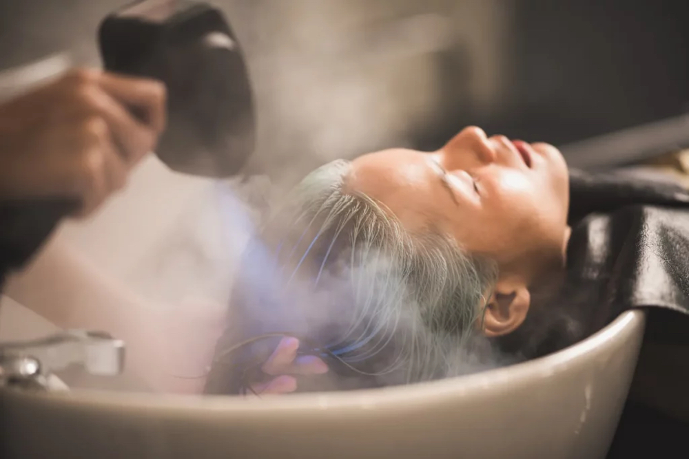 DC Scalp Steam Treatment
