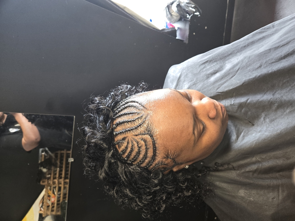 Half Up Half Down at Box'd Up Boutique in Canton, OH