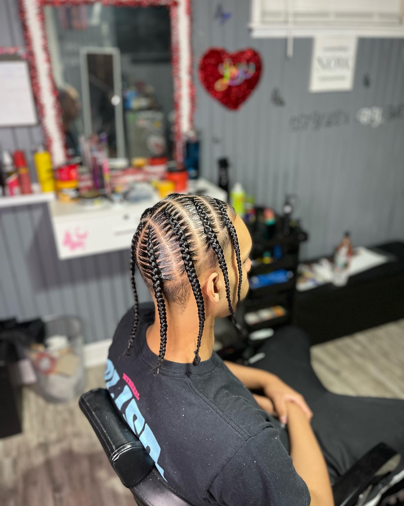 Pop Smoke Braids