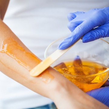 Arm wax at Empower Aesthetics in Canyon Lake, TX