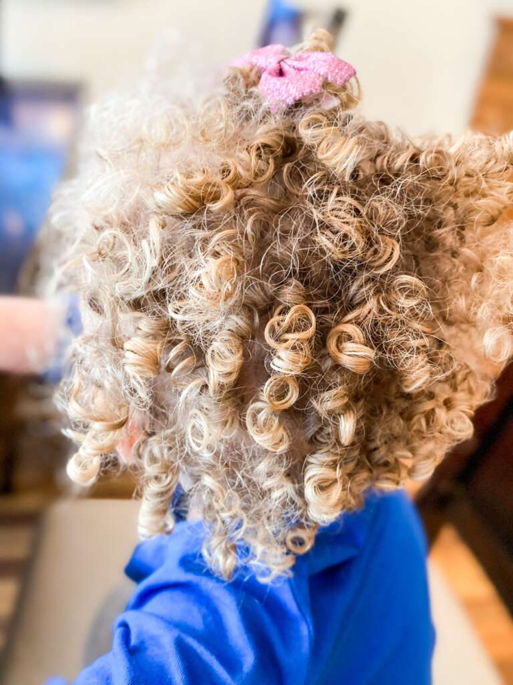 Child's Curly Hair Cut - (CR)