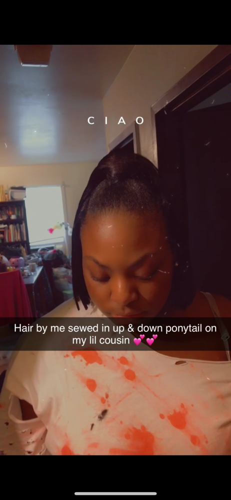 Half Up Half Down Qw