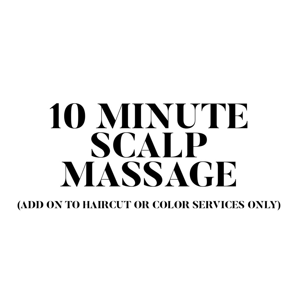 5 Minute Scalp Massage Add On at Crystal Houchens - Master Stylist in Brandenburg, KY
