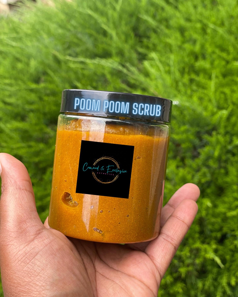 Poom Poom Scrub at Crowned Exclusive Esthetics in Kansas City, MO
