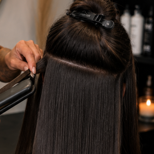 Silk Press at Milk and Honey Hair Collective in Auburn, CA