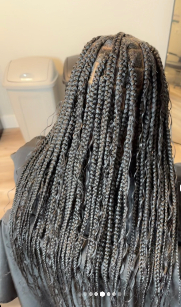 Boho knotless (medium Waist Length