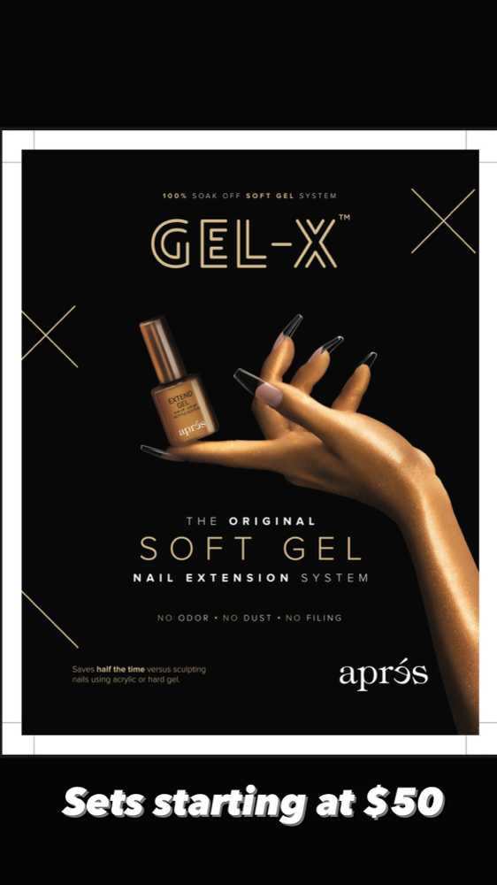 Gel x Reset (removal & new Set)
