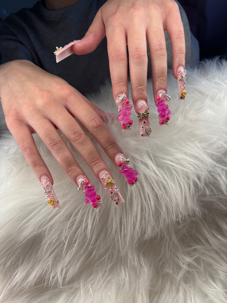 Fullset Long at _nailzbyangel_ in jeffersonville, IN