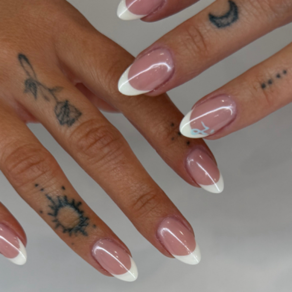French Tips 💅🏻 at Cutie Pyp Nails in Tualatin, OR