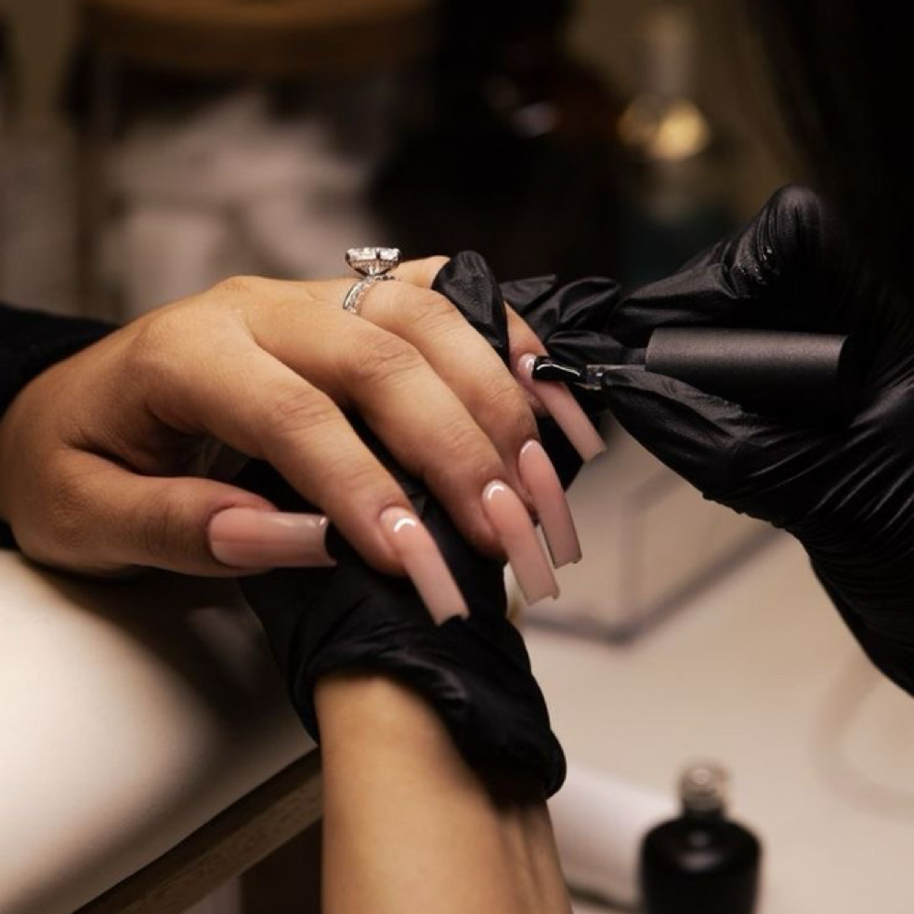 Gel Manicure at Saturia Nails in Cumming, GA
