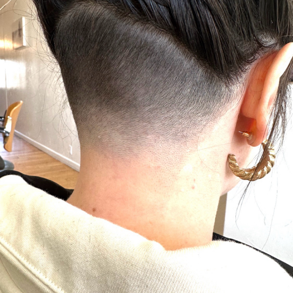 Undercut RE-Fade at PUNKY JOLENE HAIR @ CUT N DYE SALON in St Louis, MO
