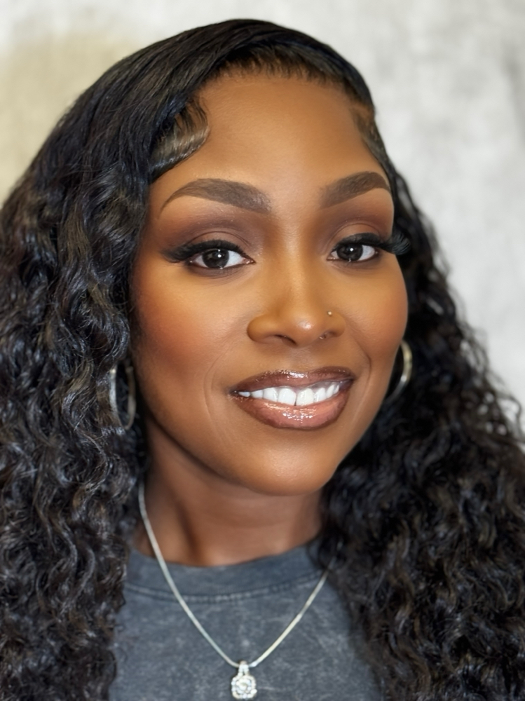 Brown Smokey Eye Glam at The Glam Haus by Rimac Hairstylist & Mua in mckinney, TX