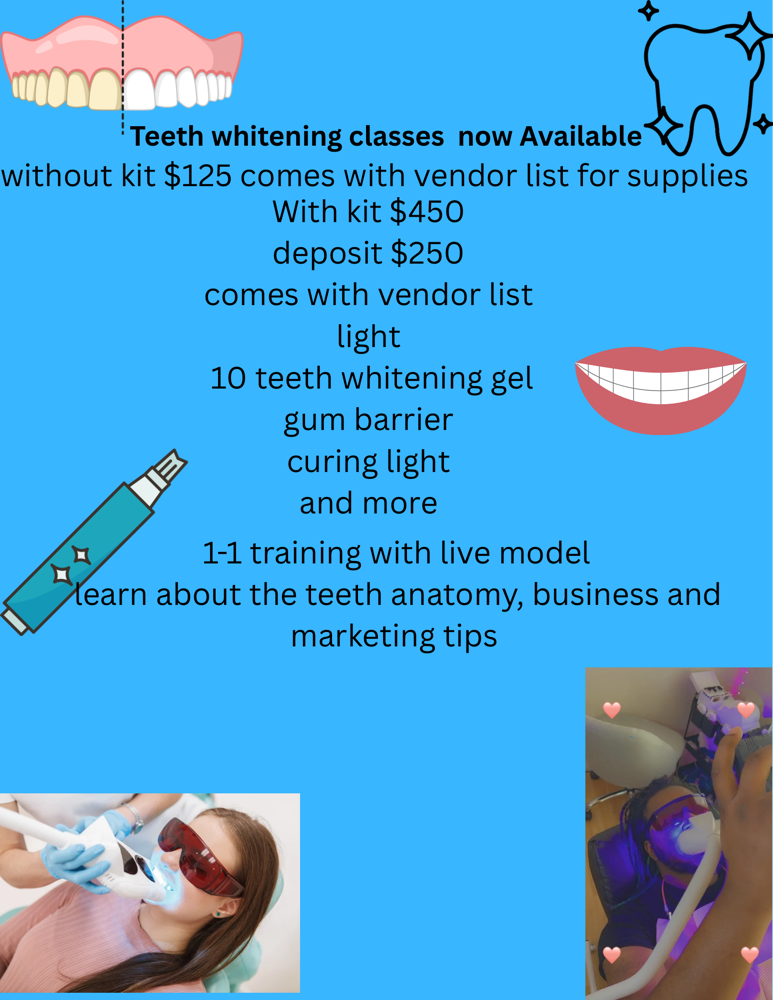 Teeth Whitening Class With Kit