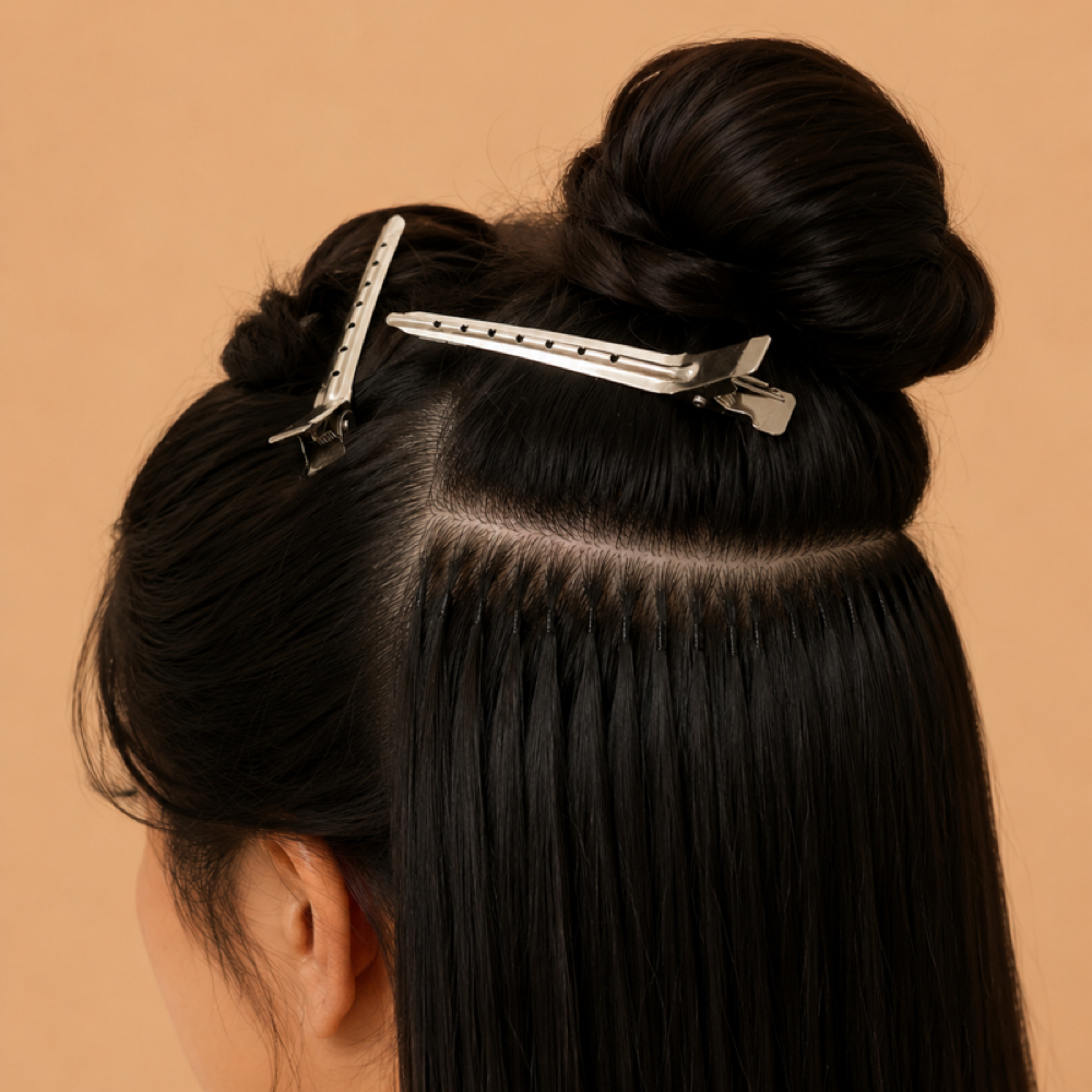 Keratin Tip Extension at The Plant Lady’s Hair Lab in Charlotte, NC
