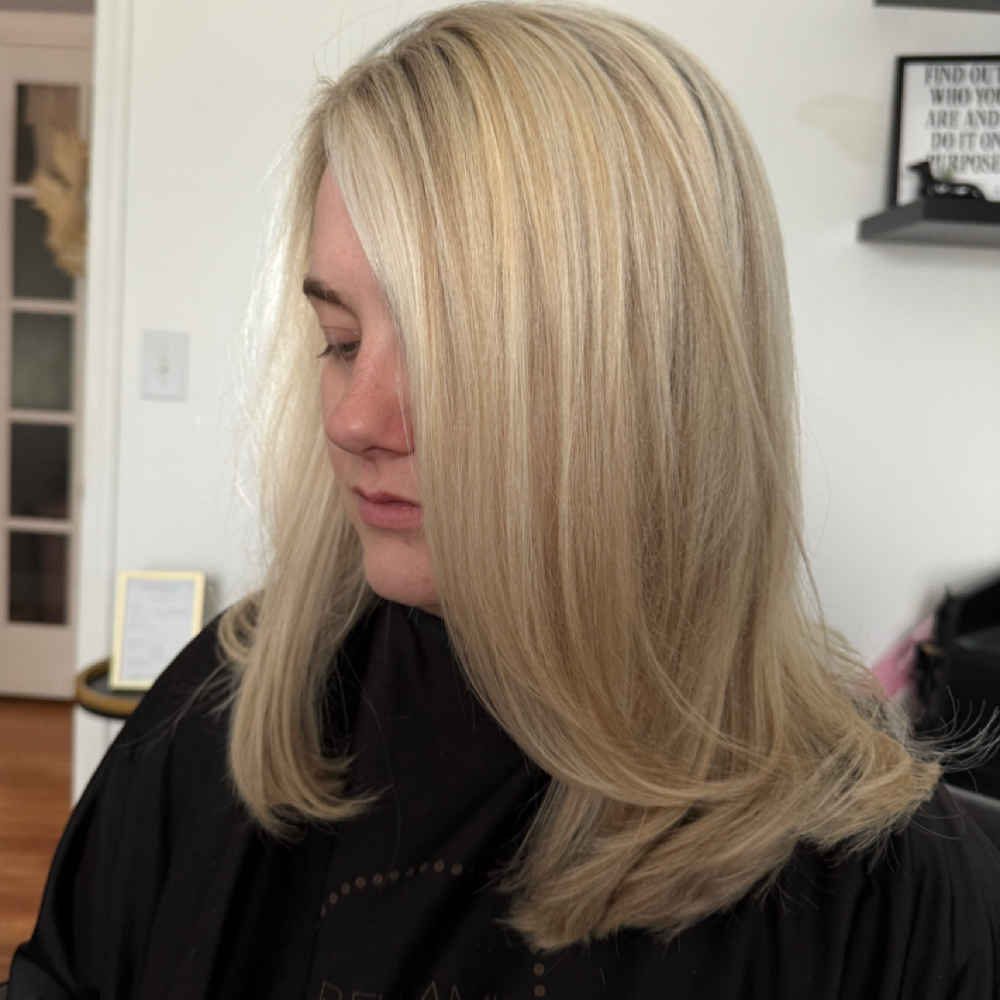Full Blonding / Custom Color at Miracles Hair Salon in Hickory, NC