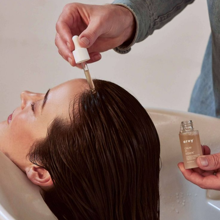 Scalp Treatment Wash Blow Out Style