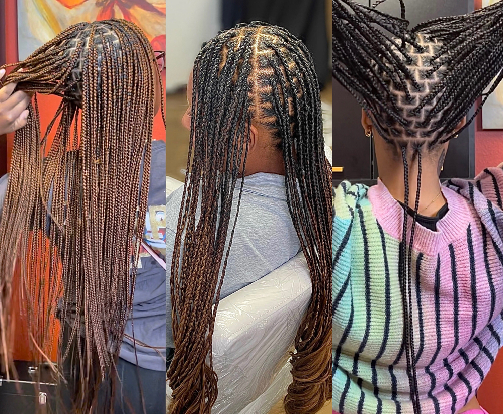 Small Knotless Braids at Tamia English in Phoenix, AZ