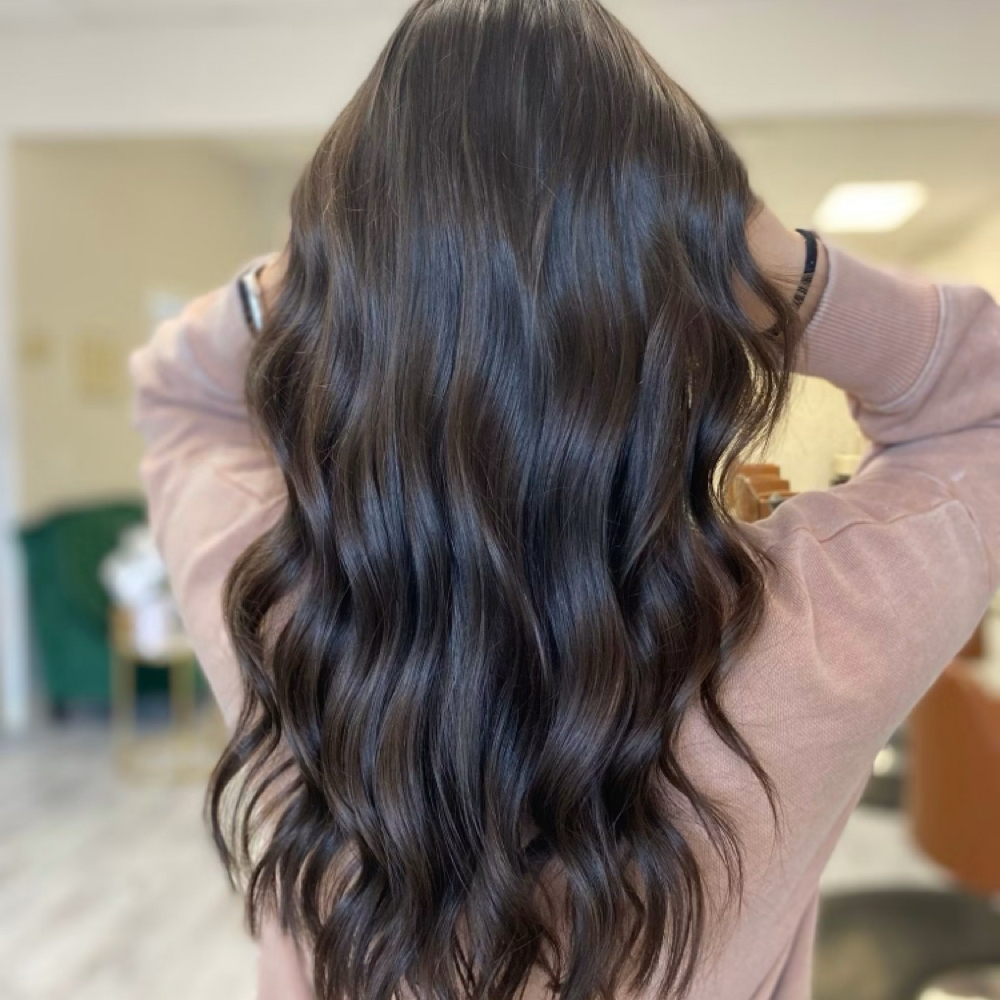 Color Retouch and Haircut at Ivey Shears in Janesville, WI